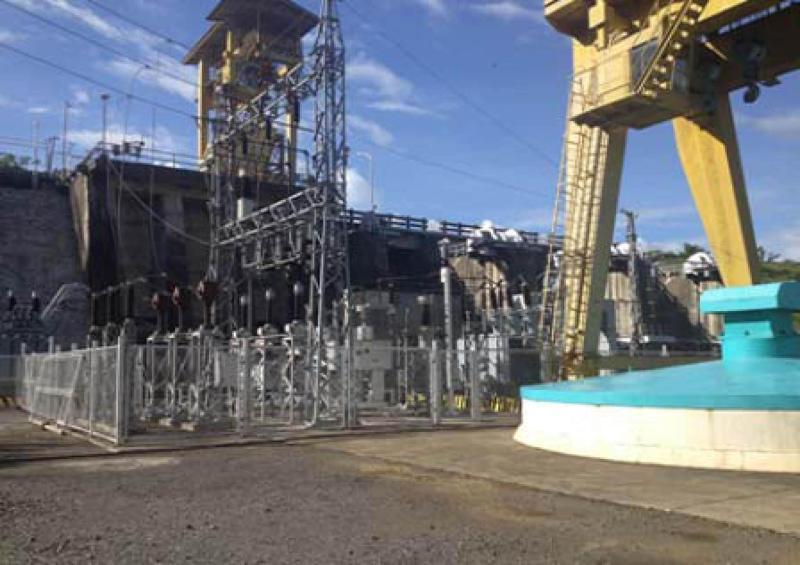 Masiway HPP outdoor substation, Philippines